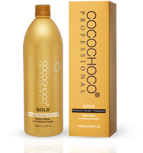 Load image into Gallery viewer, ❤ COCOCHOCO Professional GOLD 1000ml Brazilian Keratin Treatment (1 Litre)