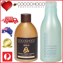 Load image into Gallery viewer, COCOCHOCO Professional KIT - Save on COCOCHOCO Bundle - GOLD and Clarifying Shampoo