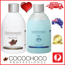 Load image into Gallery viewer, ❤ COCOCHOCO Professional ORIGINAL 250 ml + PURE 250 ml Brazilian Keratin Treatment Bundle (500 ml)