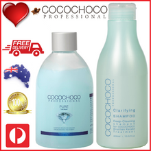 Load image into Gallery viewer, COCOCHOCO Professional Pure 250ml + COCOCHOCO Clarifying Shampoo 400ml KIT Australia