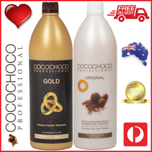 Load image into Gallery viewer, COCOCHOCO GOLD Keratin Treatment COCOCHOCO ORIGINAL Keratin Treatment 1L