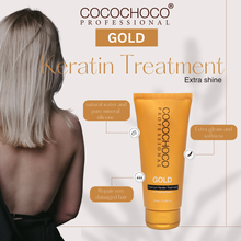 Load image into Gallery viewer, ❤ COCOCHOCO Professional Brazilian Hair Straightening Gold Keratin Treatment 100ml - Hair Now Australia

