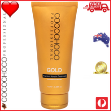 Load image into Gallery viewer, ❤ COCOCHOCO Professional Brazilian Hair Straightening Gold Keratin Treatment 100ml - Hair Now Australia
