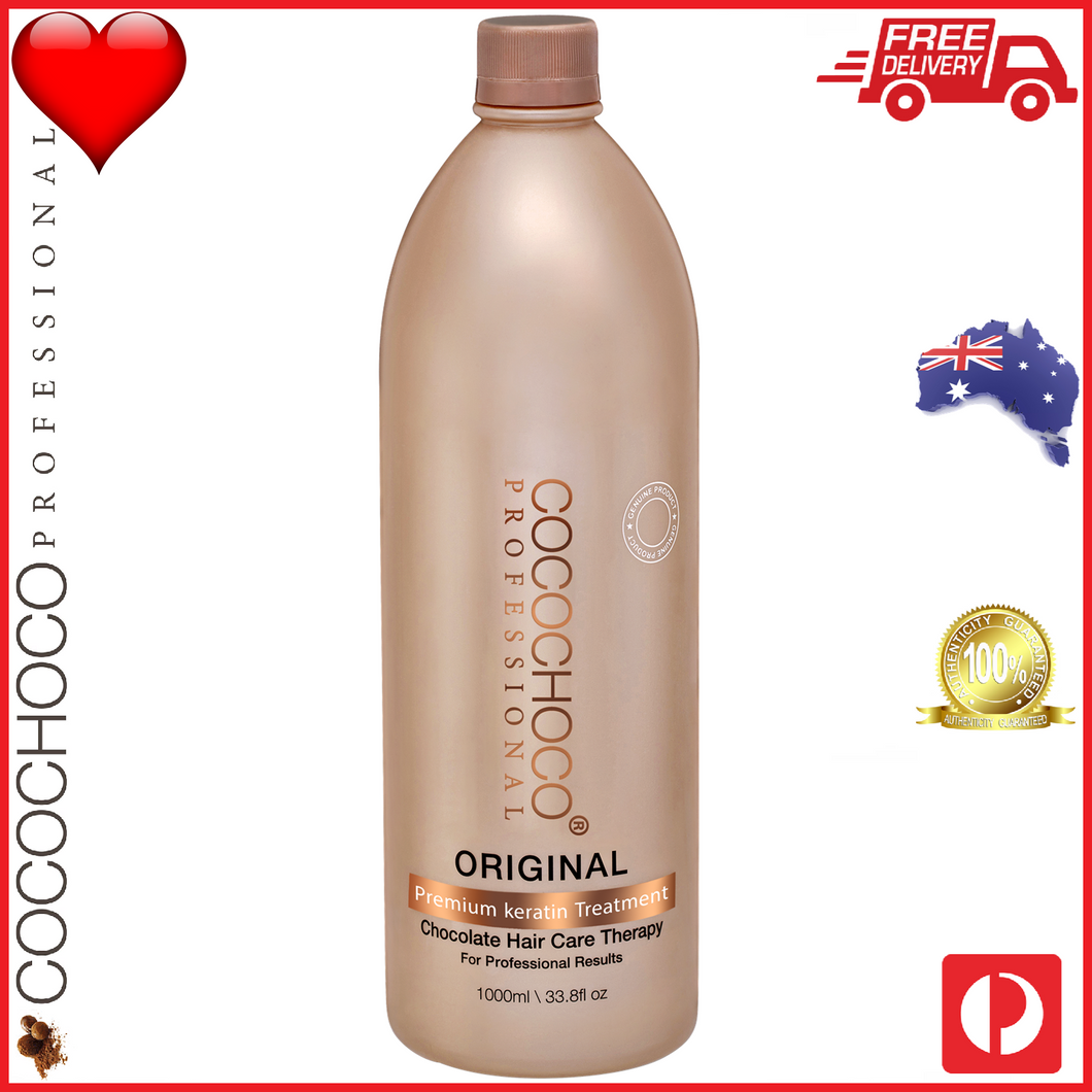 ❤ COCOCHOCO Professional ORIGINAL 1000 ml Brazilian Keratin Treatment (1 Litre)