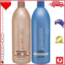 Load image into Gallery viewer, ❤ COCOCHOCO Professional ORIGINAL 1000ml + PURE 1000ml Brazilian Keratin Treatment Bundle (2 Litres)

