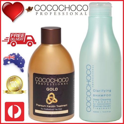 COCOCHOCO Professional KIT - Save on COCOCHOCO Bundle - GOLD and Clarifying Shampoo