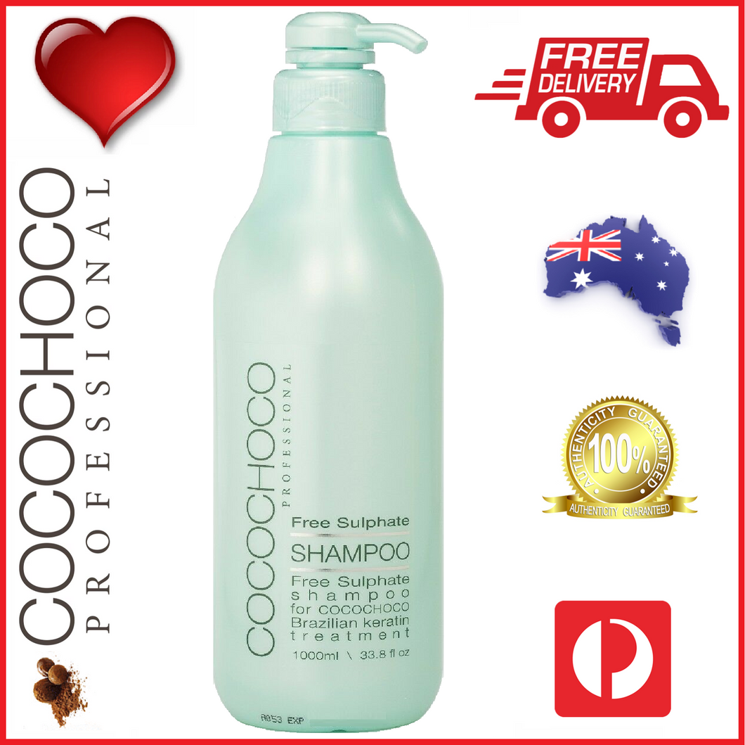 COCOCHOCO Professional Sulphate Free Shampoo 1000ml Buy Australia Free POST